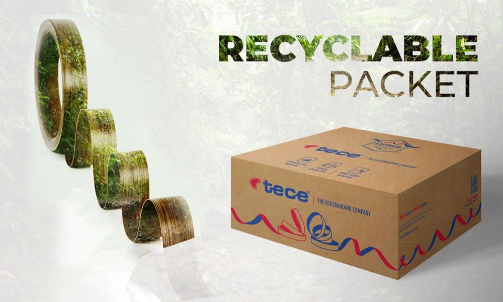 Tece se vuelve verde con un nuevo diseño de caja